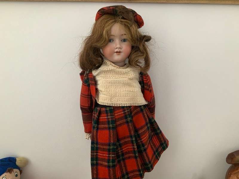 Vintage Armand Marseille doll Scottish lass
