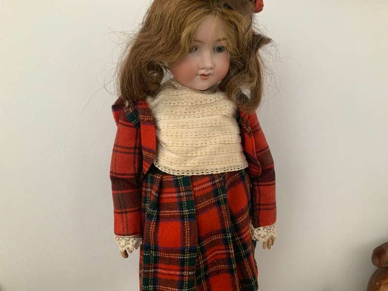 Vintage Armand Marseille doll Scottish lass