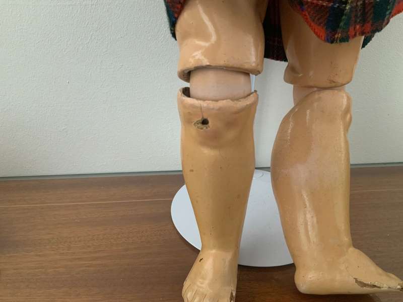 Vintage Armand Marseille doll Scottish lass