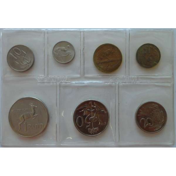 South Africa 1983 UNC Coin Set