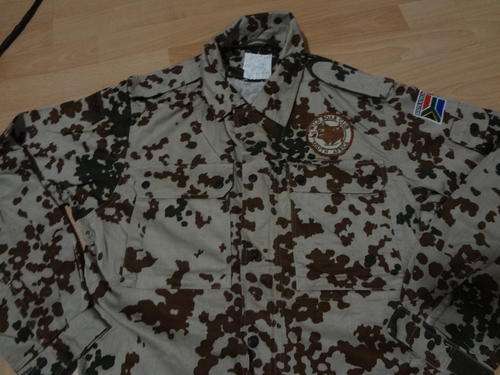 GERMANY CAMO JACKET WITH SA para Badges