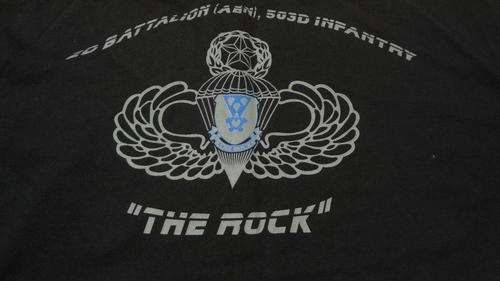 2d battalion 503 d Airborne infantry "the rock"