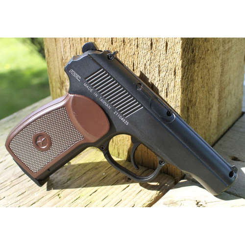 KWC Makarov PM, 4.5mm BB Pistol, CO2 Gas Gun/ Full Metal/ FREE 250 Bbs + 3 GAS
