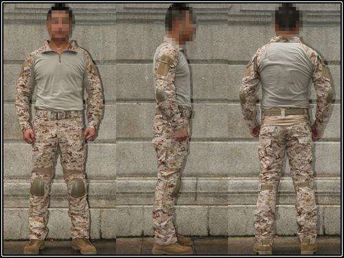EMERSON Cosplay US Navy Seals Combat Set ( AOR1 Gen2 ) New ver. ( DuPont Teflon )