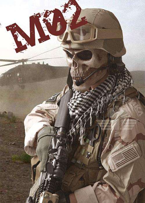 M02 SKELETON FACE MASK (FULL FACE)