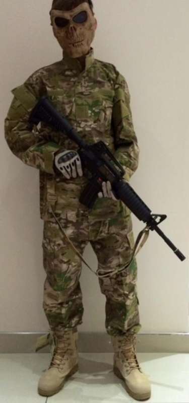 US SPECIAL FORCES MULTICAM 2 PIECE MILITARY UNIFORM, sizes: M,L,XL,XXL