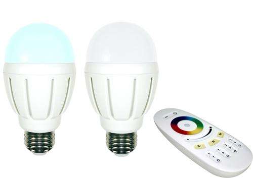 CRAZY NO RESERVE 6w RBG (+ white) LED globe & remote