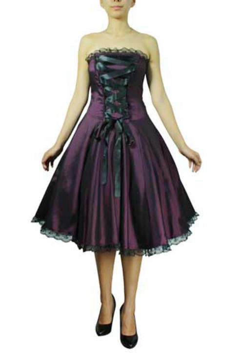 Retro Polka-Dot Swing Dress - SA Size 36 Only