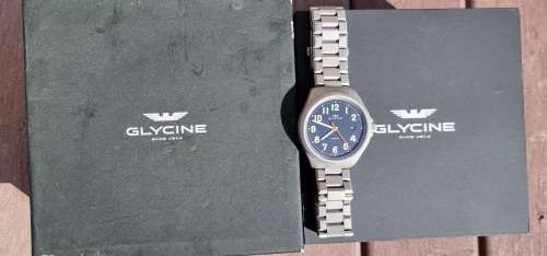 Glycine Combat 7 Automatic Black Dial Men`s Watch 3898.19AT6.SB.MB.