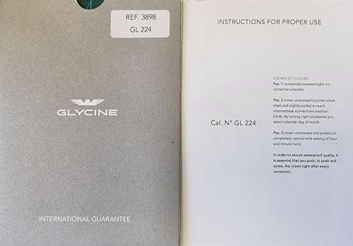 Glycine Combat 7 Automatic Black Dial Men`s Watch 3898.19AT6.SB.MB.