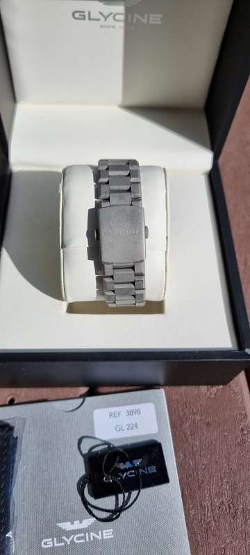 Glycine Combat 7 Automatic Black Dial Men`s Watch 3898.19AT6.SB.MB.