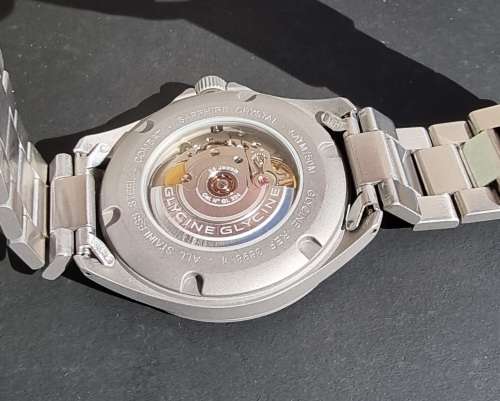 Glycine Combat 7 Automatic Black Dial Men`s Watch 3898.19AT6.SB.MB.