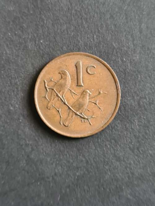 Republic 1 Cent 1965 English