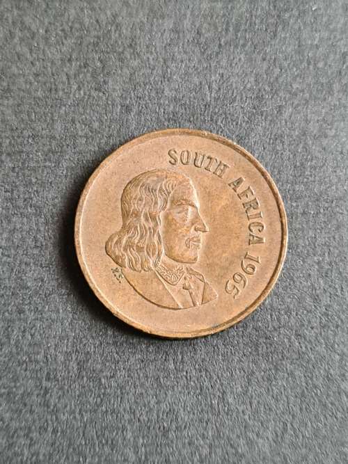 SA One Cent 1965 English