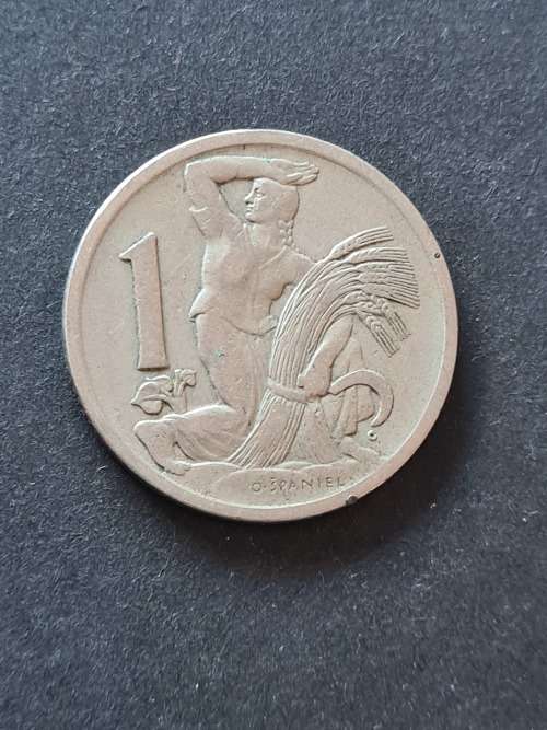 Czechoslovakia 1 Koruna 1924
