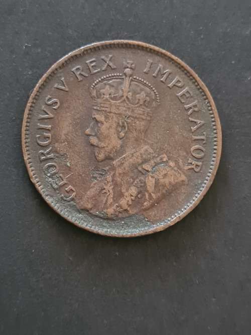 Union 1/2 Penny 1934