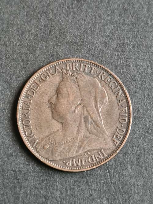 UK Farthing 1900