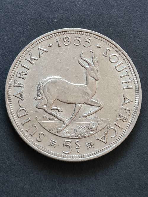 Union 5 Shillings 1955