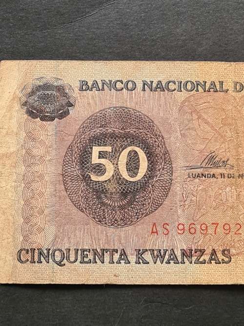 Angola 50 Kwanzas - as per photograph
