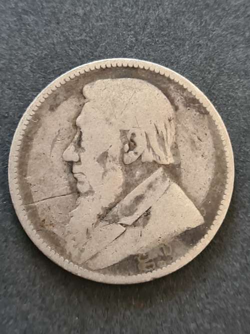 ZAR 1 Shilling 1895 (scarce date) Silver