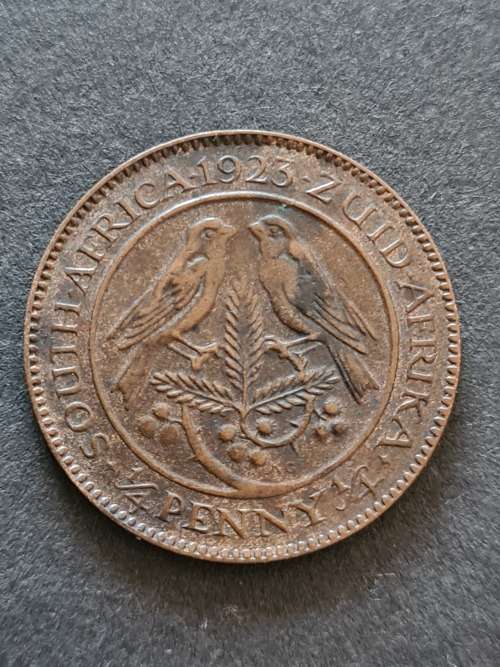 Union Farthing 1923 - as per photograph