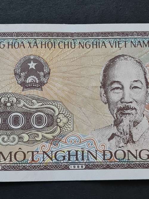 Vietnam 1000 Dong VF+ - as per photograph