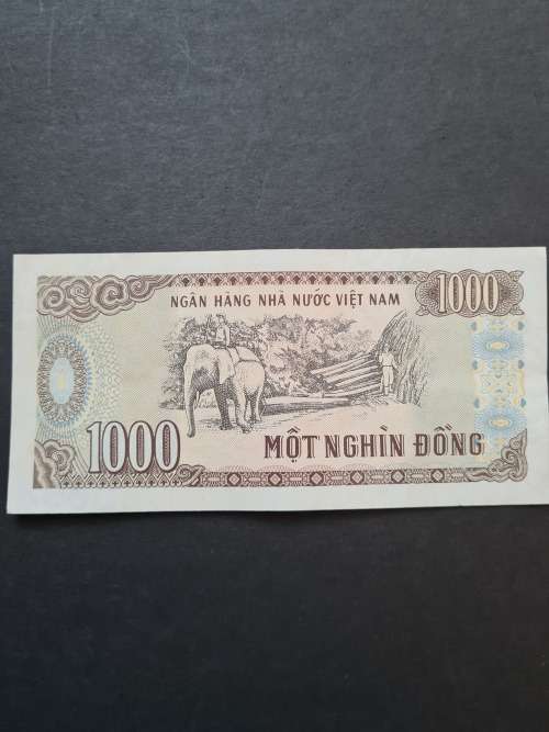 Vietnam 1000 Dong VF+ - as per photograph