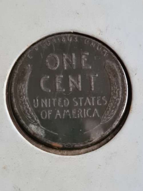 USA Steel One Cent 1943 - as per photograph