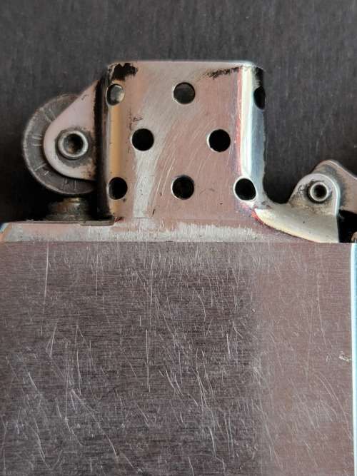 Zippo Lighter Fish Bradford PA made in USA (needs gas) - as per photograph