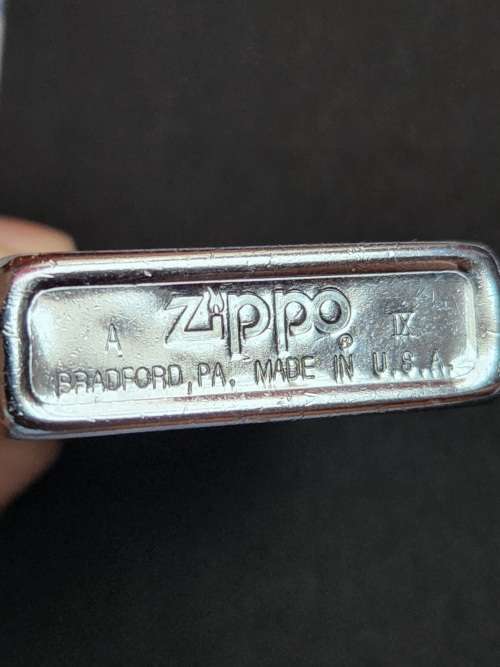 Zippo Lighter Fish Bradford PA made in USA (needs gas) - as per photograph