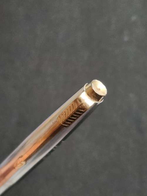 Vintage Parker Jotter Ballpoint Pen made in England  (engraving on cap) - as per photograph