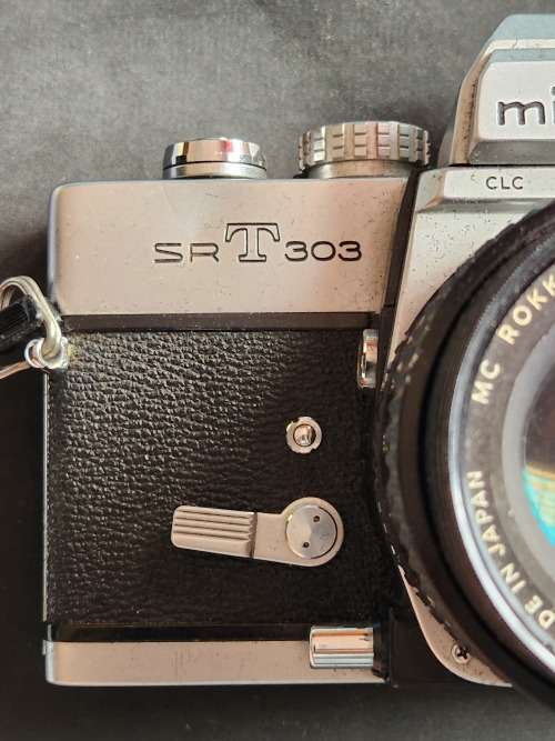 Minolta SRT303 Camera (made in Japan) not tested  - as per photograph