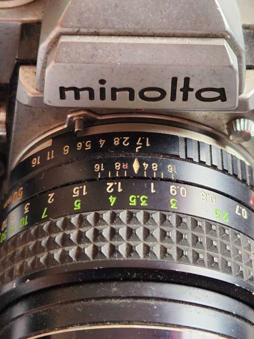 Minolta SRT303 Camera (made in Japan) not tested  - as per photograph