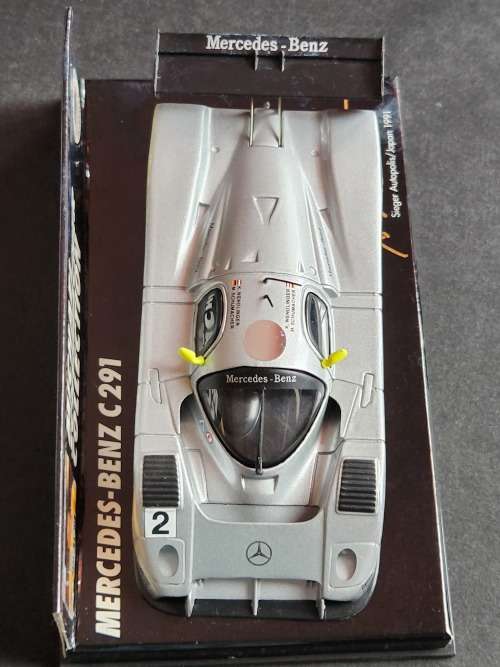 Michael Schumacher Collection Mini Champs 1:43 Mercedes Benz C291 - as per photograph