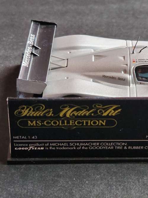 Michael Schumacher Collection Mini Champs 1:43 Mercedes Benz C291 - as per photograph