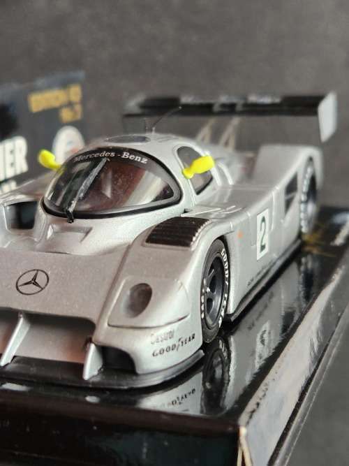 Michael Schumacher Collection Mini Champs 1:43 Mercedes Benz C291 - as per photograph
