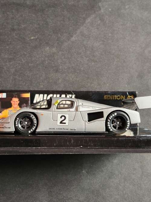Michael Schumacher Collection Mini Champs 1:43 Mercedes Benz C291 - as per photograph