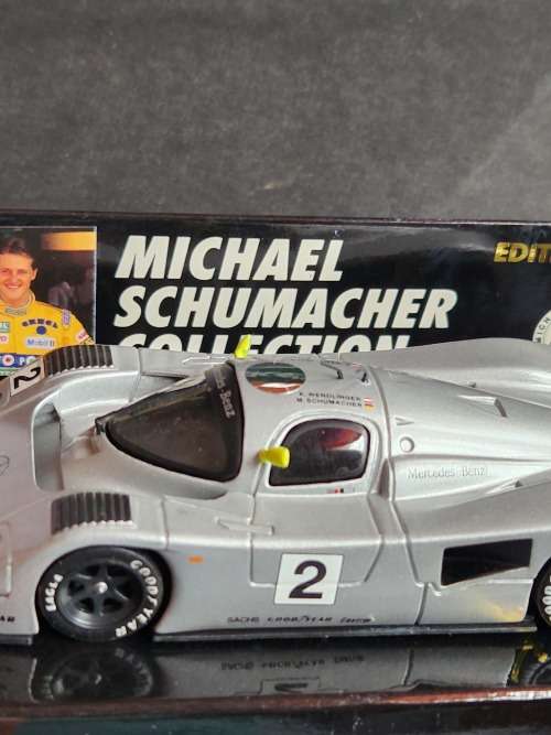 Michael Schumacher Collection Mini Champs 1:43 Mercedes Benz C291 - as per photograph