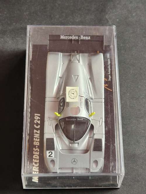 Michael Schumacher Collection Mini Champs 1:43 Mercedes Benz C291 - as per photograph