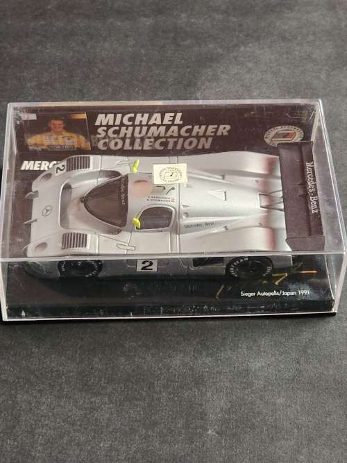 Michael Schumacher Collection Mini Champs 1:43 Mercedes Benz C291 - as per photograph