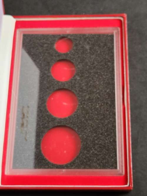 Kruger Rand Box for 1/10, 1/4, 1/2 and 1 Ounce - as per photograph