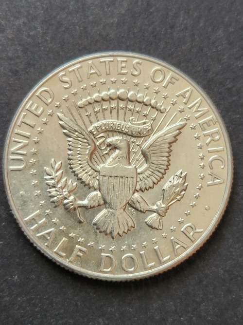 Kennedy 1/2 Dollar 1967 EF+/UNC - as per photograph