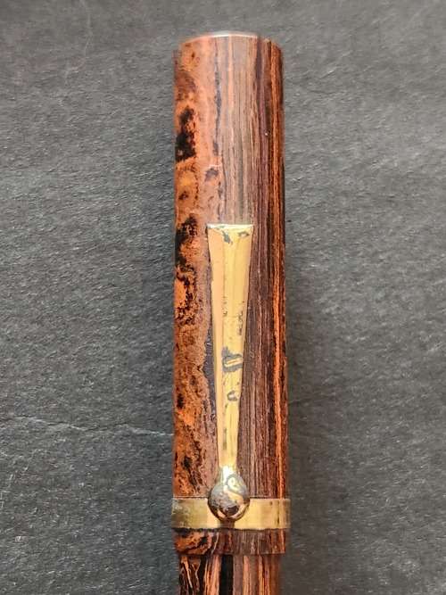 Vintage Dunlop Fountain Pen with Rolled Gold Clip (not used) - as per photograph