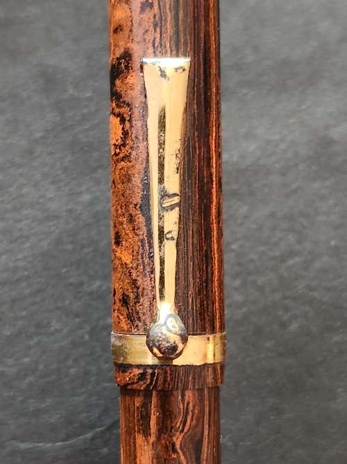 Vintage Dunlop Fountain Pen with Rolled Gold Clip (not used) - as per photograph