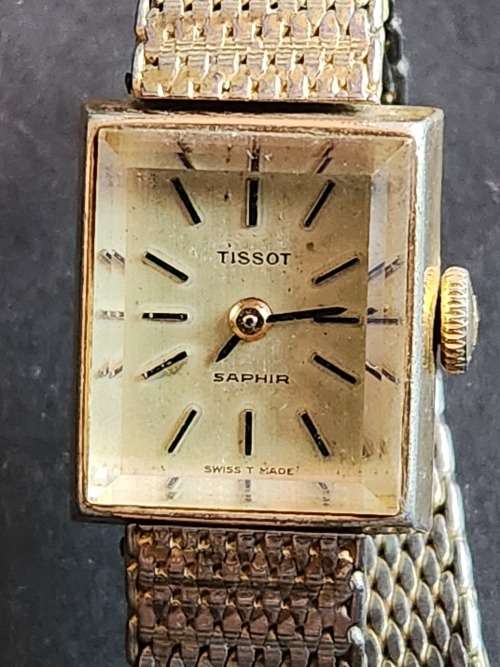 Vintage Ladies Tissot Watch (not working) - as per photograph