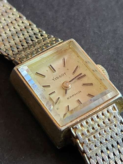 Vintage Ladies Tissot Watch (not working) - as per photograph