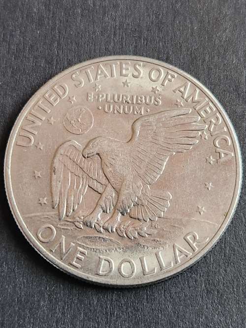 USA Eisenhower Dollar 1972D - as per photograph