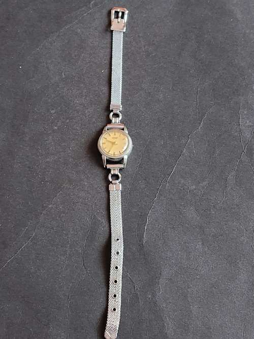 Vintage Ladies Tissot Watch (not working- missing winder) - as per photograph