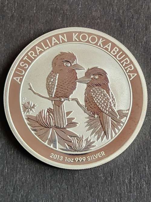 Australia Kookaburra One Dollar 2013 (1 oz 999 Silver) - excellent condition  - as per photograph