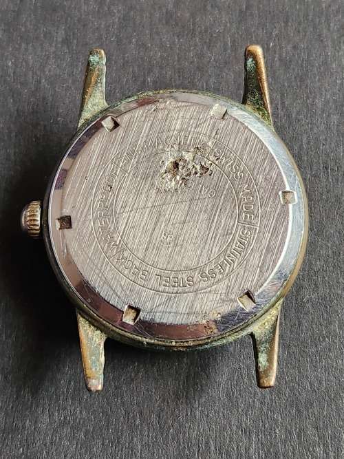 Olivia 17 Jewels Calendar Waterproof Anti Magnetic Men`s Wrist Watch (working on/off) - as per photo